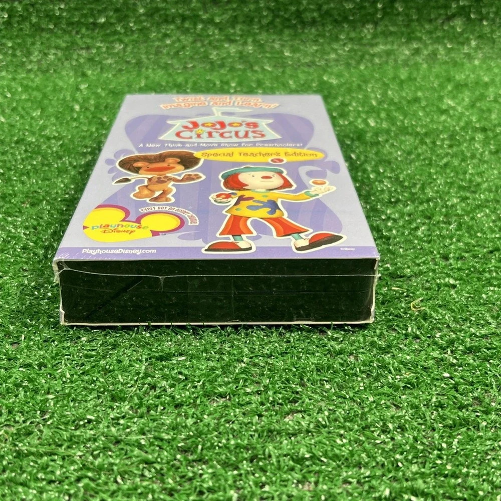 JoJo's Circus Twist & Turn Imagine & Learn‎ Special Teachers Ed VHS Tape New